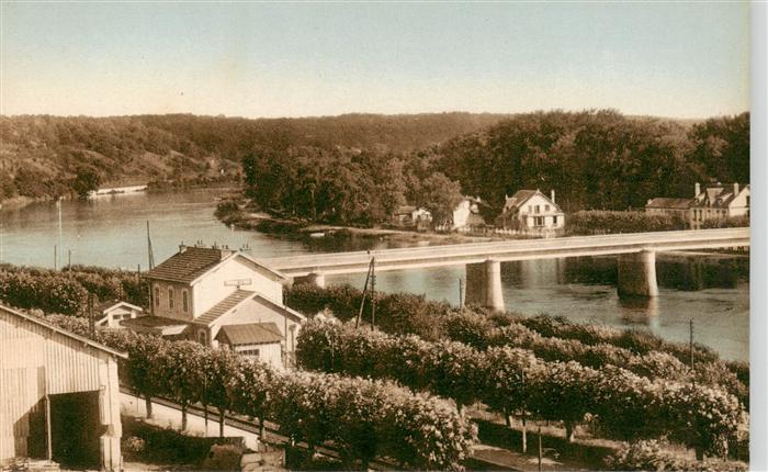 Chatelet-en-Brie Le Pont de Fontaine le Port sur la Seine