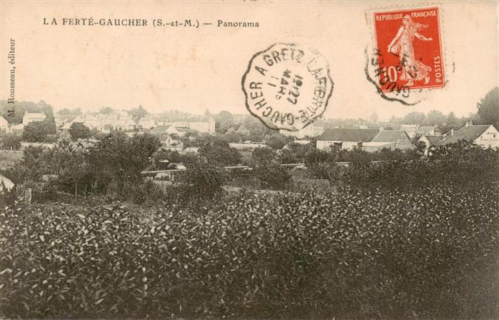 La Ferte-Gaucher 77 Seine-et-Marne Panorama