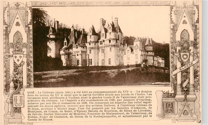 Usse Rigny 37 Indre-et-Loire Le Chateau