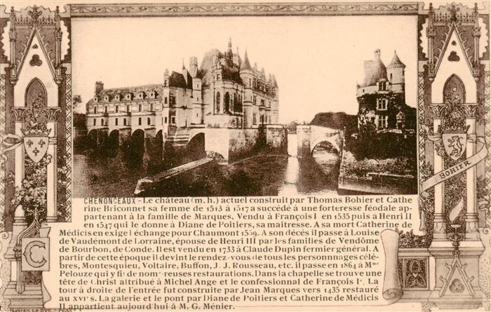 Chenonceaux 37 Indre et Loire Le Chateau