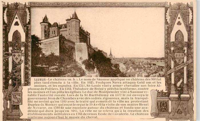 Saumur 49 Maine-et-Loire Le Chateau