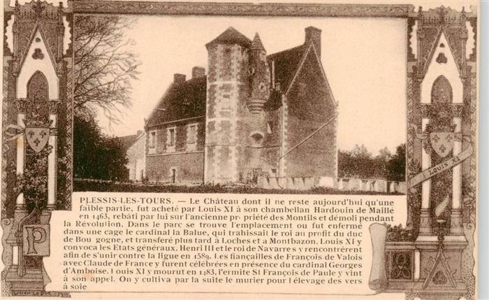 Plessis-les-Tours 49 Indre-et-Loire Le Chateau