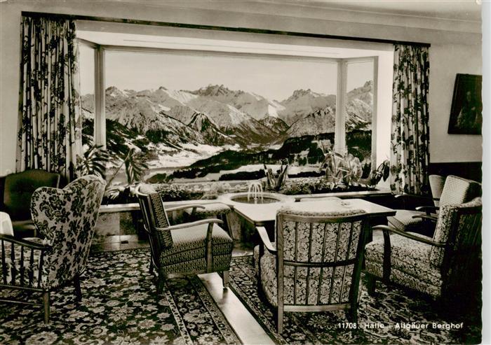 Sonthofen  Oberallgaeu Allgaeuer Berghof mit Alpe Eck