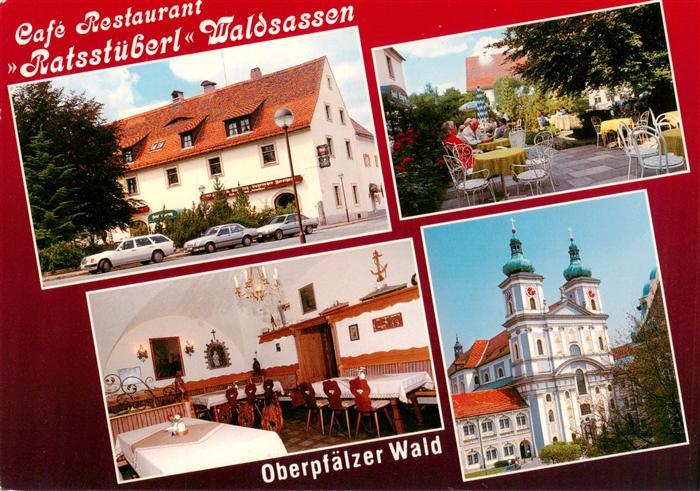 Waldsassen Cafe Restaurant Ratsstueberl Hotel zum ehem Koeniglich Bayerischen Fo