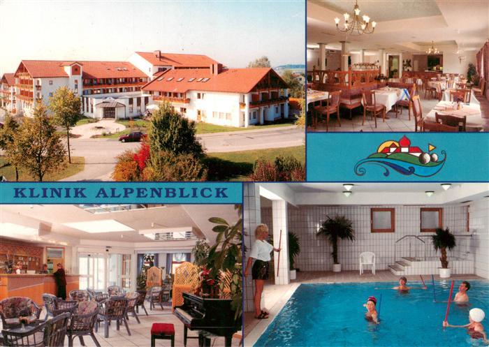 Bad Griesbach Rottal Klinik Alpenblick Speisesaal Hallenbad