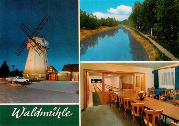 Suhlendorf Gast und Pensionshaus Waldmuehle Kanal Kegelbahn