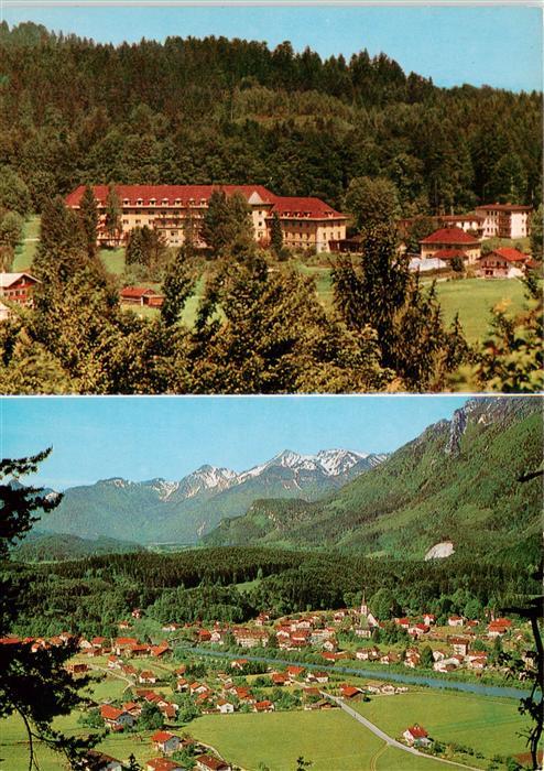 Marquartstein Kneippsanatorium der Bundesbahnverwaltung