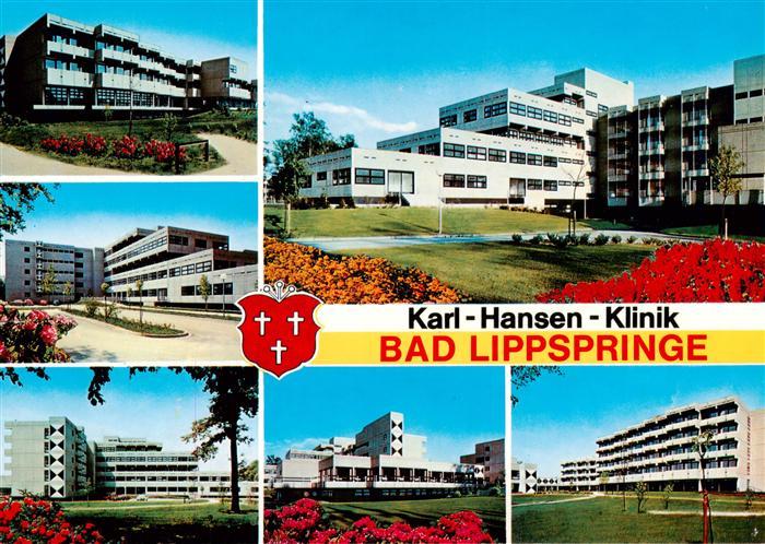 Bad Lippspringe Karl Hansen Klinik Teilansichten