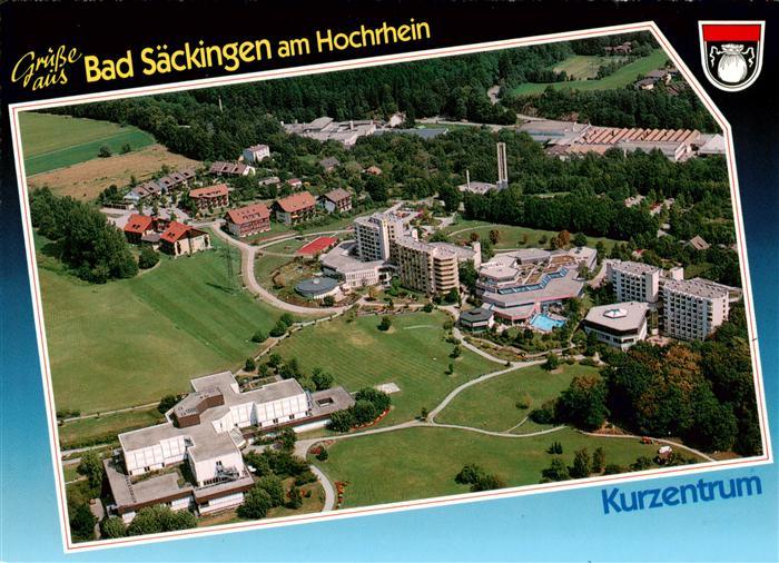 Bad Saeckingen Hochrhein Kurzentrum Fliegeraufnahme