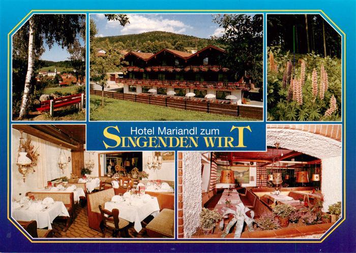 Elisabethszell Haibach Bayern Gasthof Hotel Mariandl mit Gaestehaus Zum singende