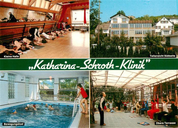Sobernheim Bad Katharina Schroth Klinik Gymnastik und Bewegungsbad Ansicht Sueds