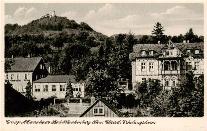 Bad Blankenburg Ev Allianzhaus Christl Erholungsheim