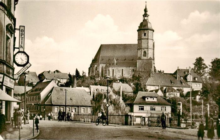 Penig Blick zur Stadtkirche