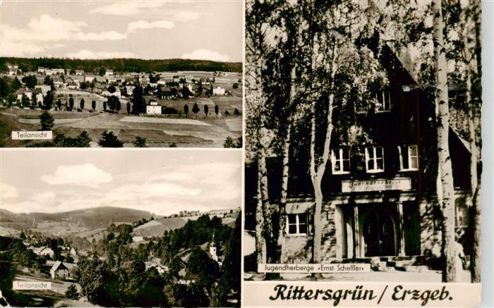 Rittersgruen Teilansichten Jugendherberge Ernst Scheffler