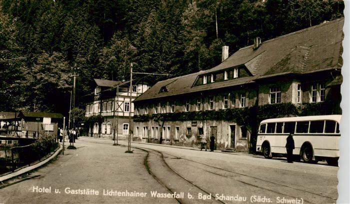 Bad Schandau Hotel und Gaststaette Lichtenhainer Wasserfall