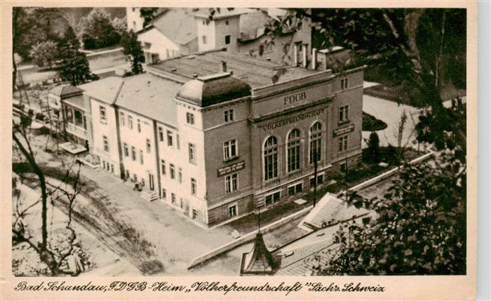 Bad Schandau FDGB Heim Voelkerfreundschaft