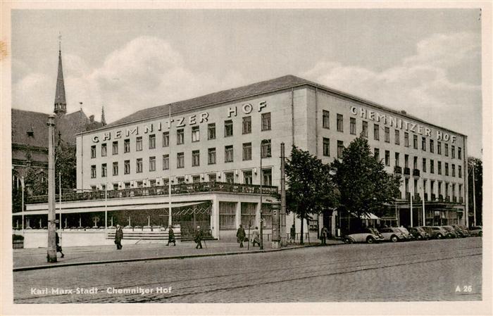 Karl-Marx-Stadt CHEMNITZ Chemnitzer Hof