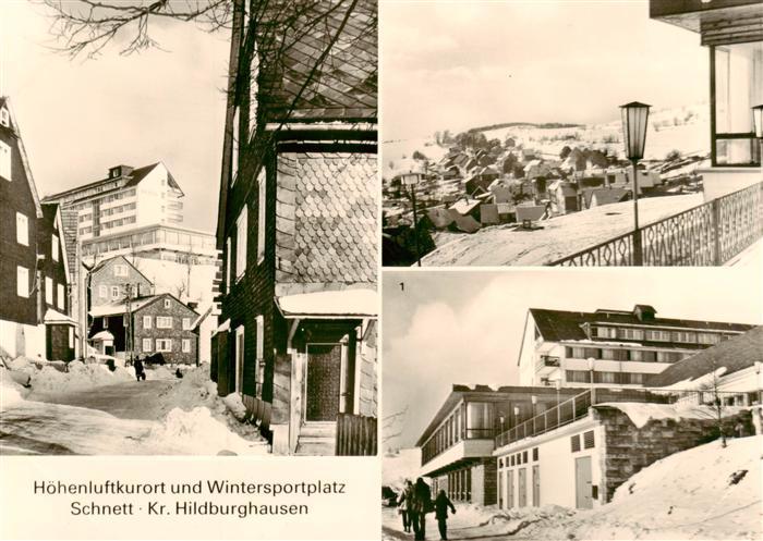 Schnett Masserberg Thueringer Wald FDGB Erholungsheim Kaluga