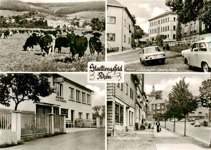Stadtlengsfeld Teilansicht Karl Liebknecht Oberschule Marktstrasse