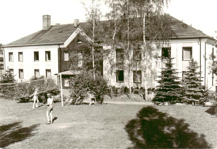 Antonshoehe Breitenbrunn Ferienheim des Komplexen Wohnungsbaukombinats Karl Marx