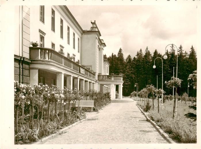 Antonshoehe Breitenbrunn FDGB Sanatorium Antonshoehe