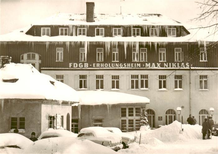 Baerenfels Erzgebirge Altenberg FDGB Erholungsheim Max Niklas