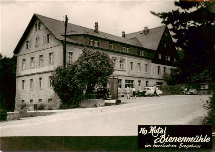 Brand-Erbisdorf HO Hotel Bienenmuehle Handabzug