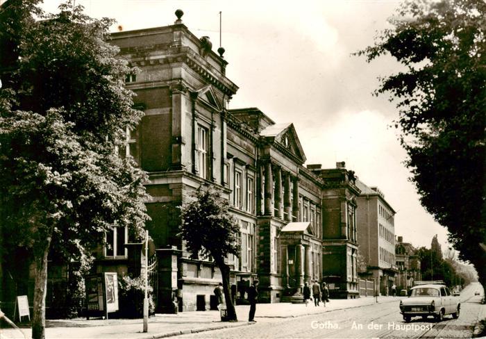 Gotha  Thueringen An der Hauptpost
