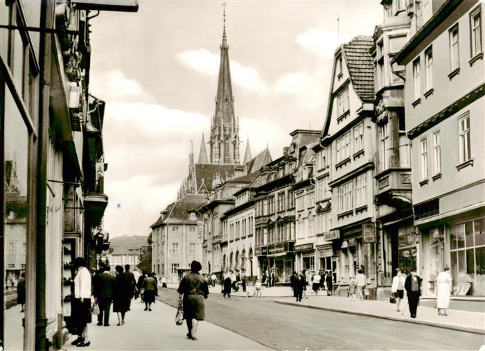Muehlhausen  Thueringen Steinweg Stadtzentrum Thomas-Muentzer-Stadt