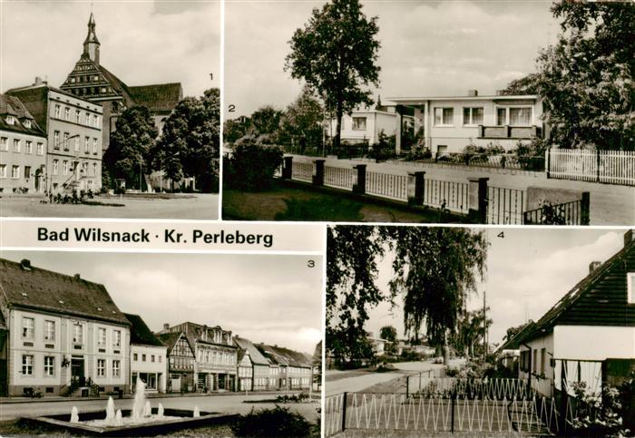 Bad Wilsnack Rathaus Karl-Marx-Platz Siedlung Ernst-Thaelmann-Strasse Birkenweg