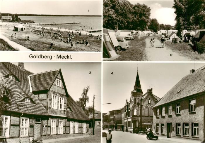 Goldberg Mecklenburg Am See Zeltplatz Kreisheimatmuseum Strasse des Friedens