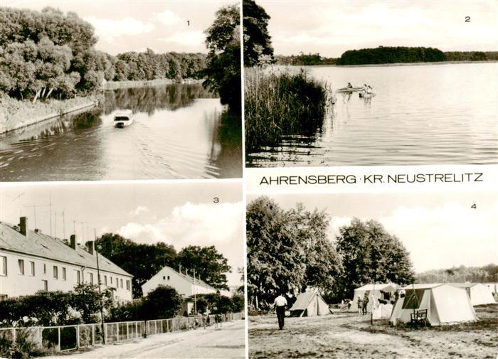 Ahrensberg Neustrelitz Havelpartie Campingplaetze am Drewensee Ablage II und III