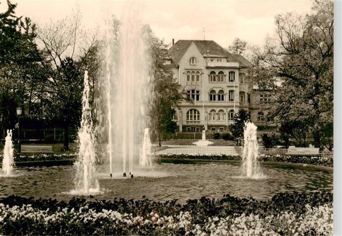 Freiberg  Sachsen Scheringerpark mit Haus der Jungen Pioniere Fritz Weineck