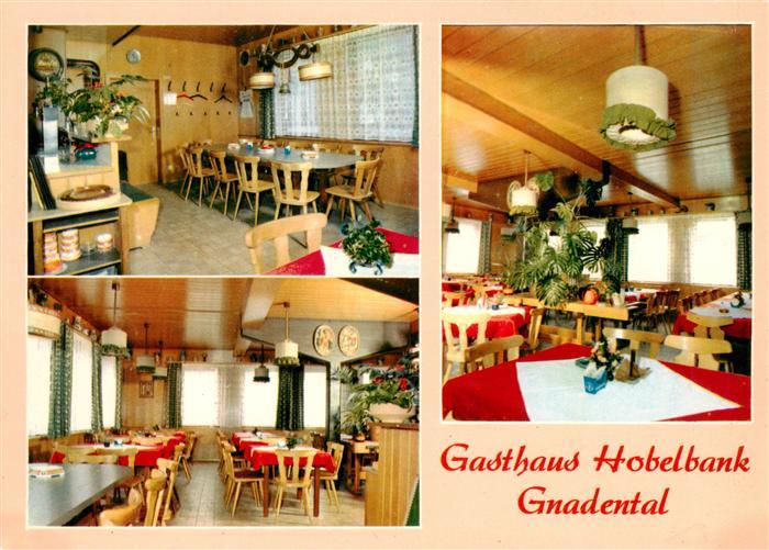 Gnadental Gasthaus Hobelbank Gastraum