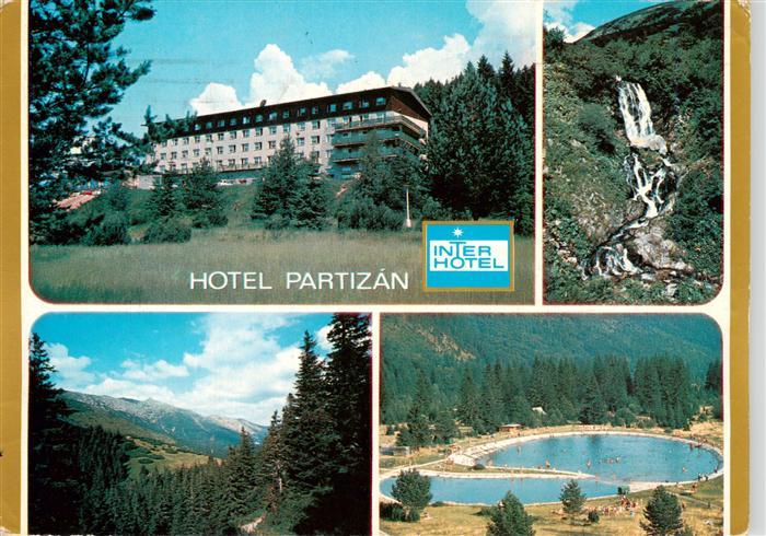 Nizke Tatry Slovakia Hotel Partizan Vajskovska dolina Pohlad na hlavny hreben z