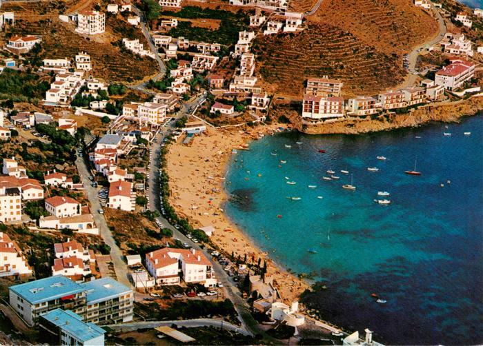 Rosas Costa Brava Cataluna ES Cala Canyelles Fliegeraufnahme