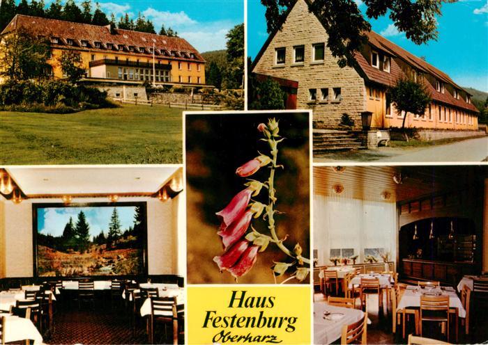 Clausthal-Zellerfeld Goslar Niedersachsen Bundesbahn Sozialwerk Haus Festenburg