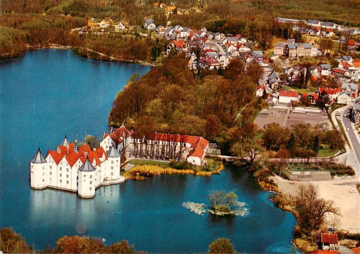 Gluecksburg Ostseebad Schloss Fliegeraufnahme