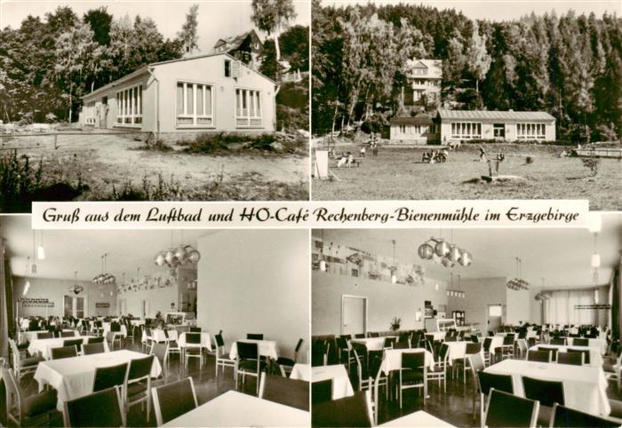 Rechenberg -Bienenmuehle Osterzgebirge Luftbad und HO Cafe Rechenberg Gastraeume