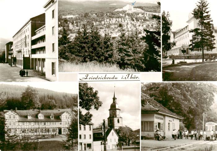 Friedrichroda FDGB Heime Walter Ulbricht und Hermann Danz Betriebsferienheim im