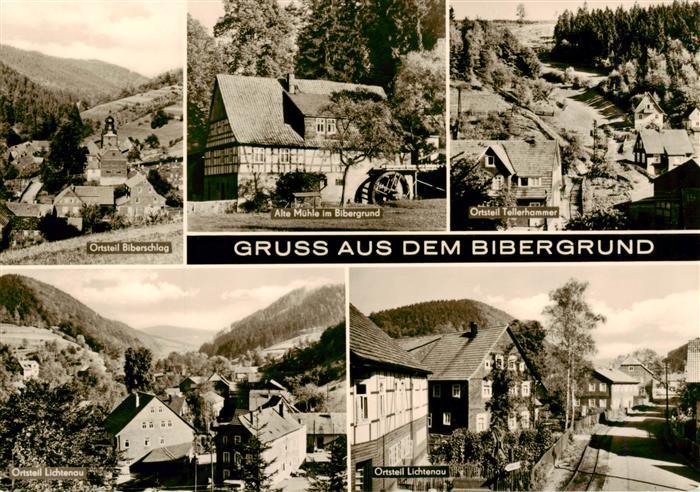 Biberschlag  Alte Muehle im Bibergrund OT Tellerhammer OT Lichtenau