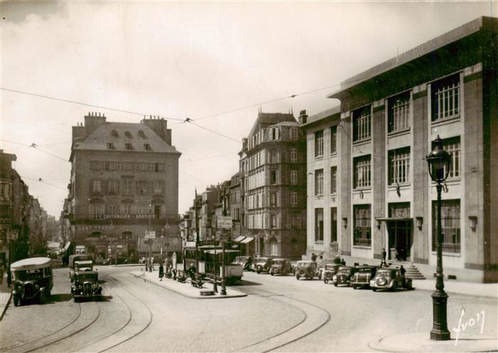 Brest 29 Place Anatole France et l’hotel des pos