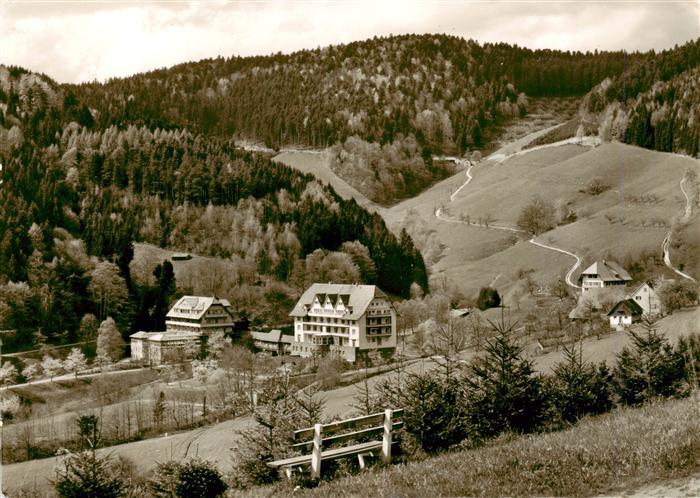 Glottertal Schwarzwald Sanatorium und Kurhaus Glotterbad