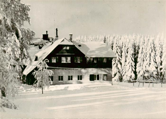 Joehstadt Berghof im Hochwald Winterlandschaft