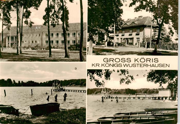 Gross Koeris Polytechnische Oberschule Berliner Strasse Badestelle Strandbad Sch