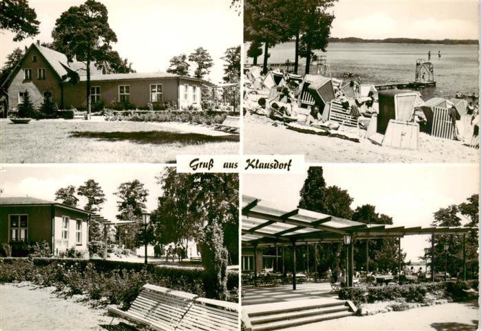 Klausdorf Mellensee Gaststaette Restaurant Terrasse Badestrand am Mellensee