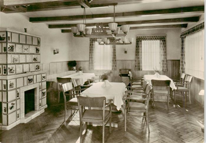 Kuehberg Baerenstein Ferienheim des Fachbuchverlages Leipzig Speiseraum