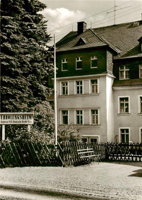 Kuehberg Baerenstein Erholungsheim Kombinat VEB Chemische Werke Buna