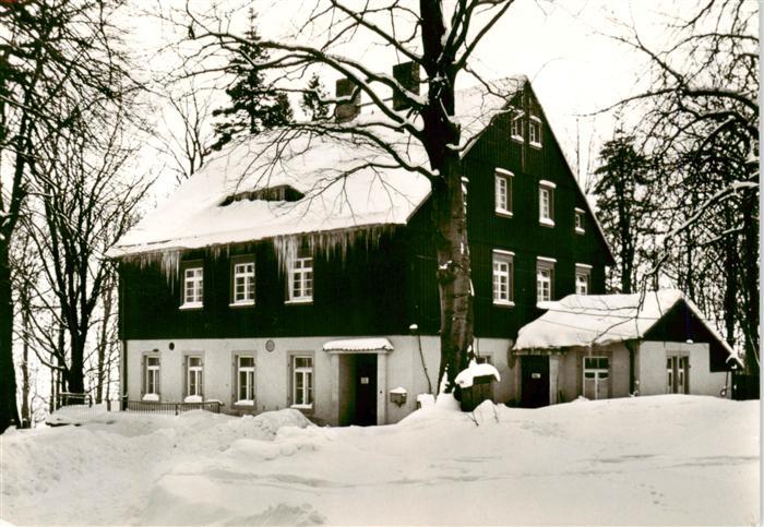 Rugiswalde HO Berggaststaette Unger im Winter