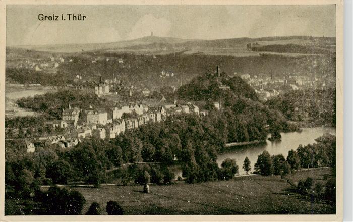 Greiz Thueringen Panorama
